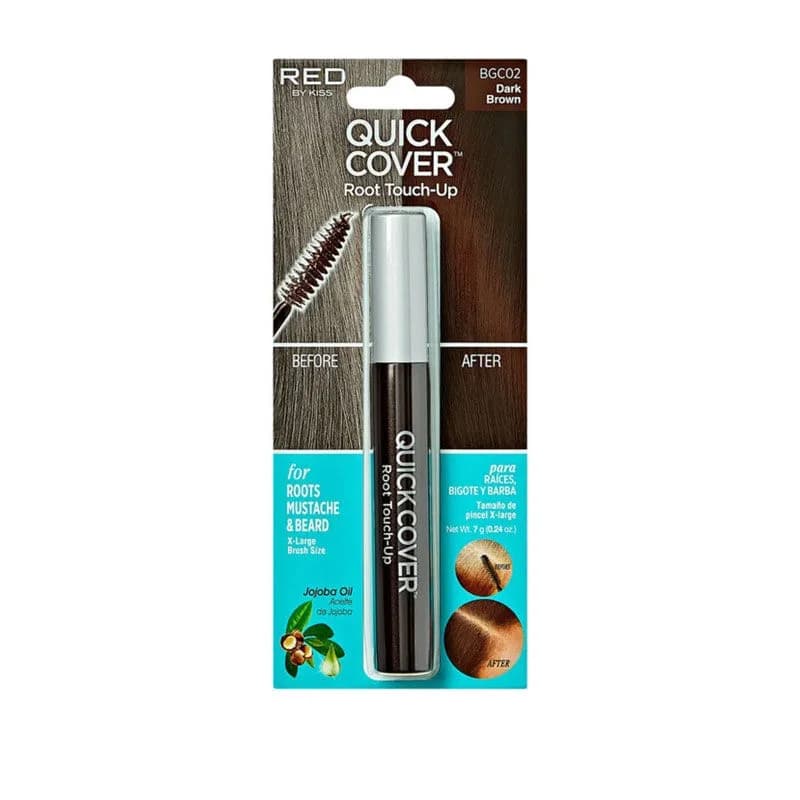 Kiss Quick Cover Concealer Mascara Dunkelbraun 7g