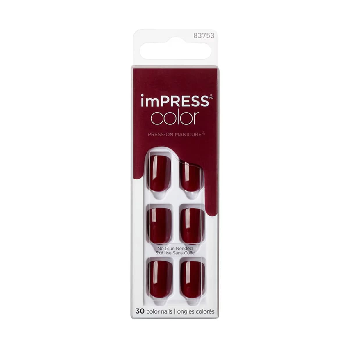 imPress Color Short Selbstklebende Press-On Nägel - 83753