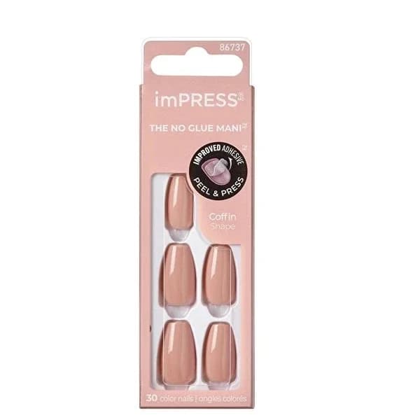imPress Color Selbstklebende Mittelgroße Kunstnägel