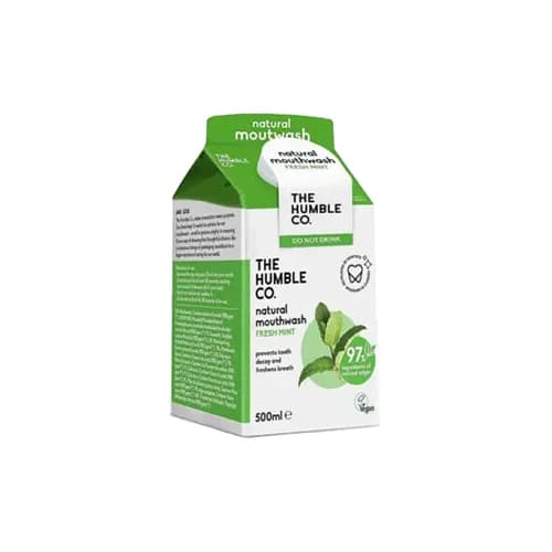 Mundspülung Minze 500ml von The Humble Co. - Natürliche Frische