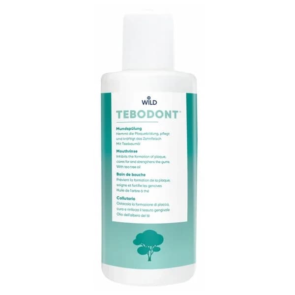 Tebodont Mundspülung 400ml - Frischer Atem & Mundhygiene Pflege