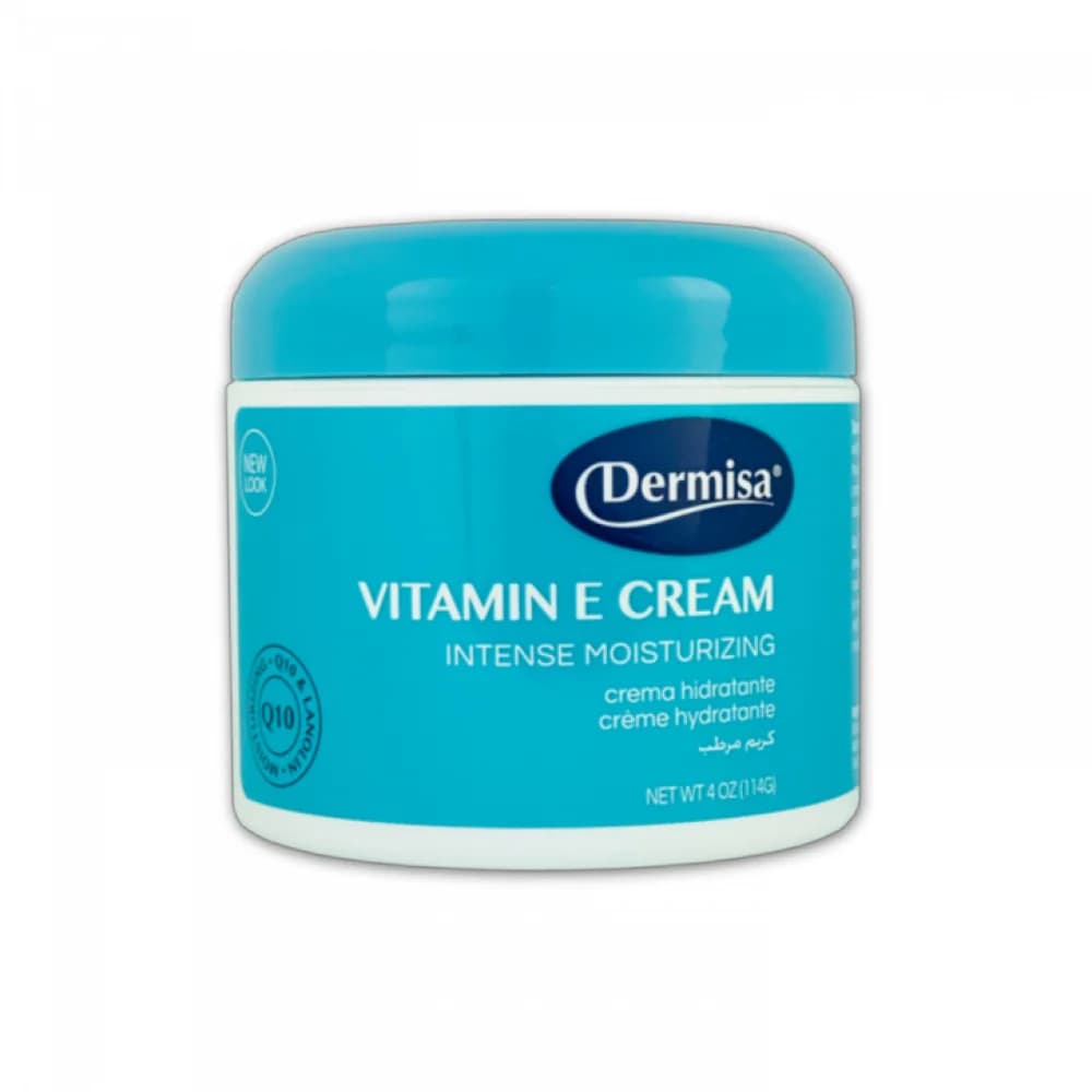 Aufhellende Creme mit Vitamin E und Q10-Enzym 100g von Dermisa