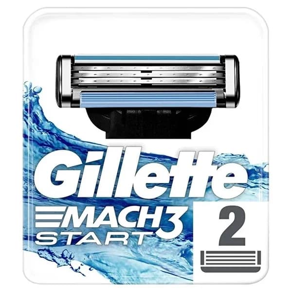 Gillette Mach3 Rasierklingen 2er-Pack