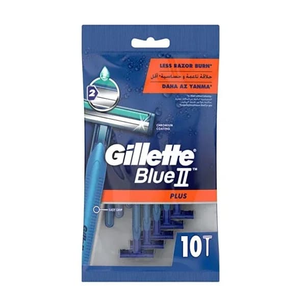 Gillette Chrombeschichtete Rasierklingen 10 Stück