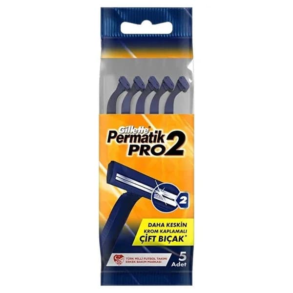 Permatik Pro 2 Rasierklingen - 5er Ersatzset