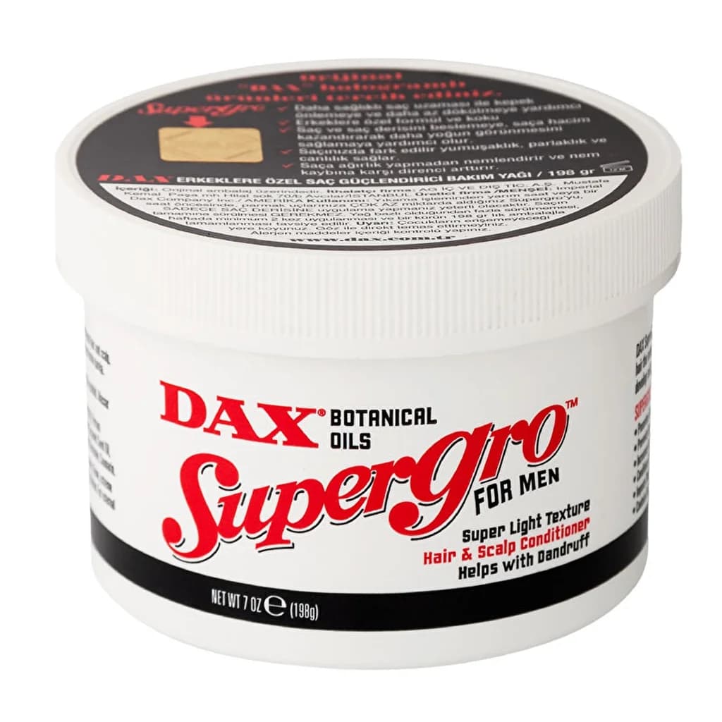 Dax Supergro Haarpflegeöl für Männer - Stärken & Nähren 198g