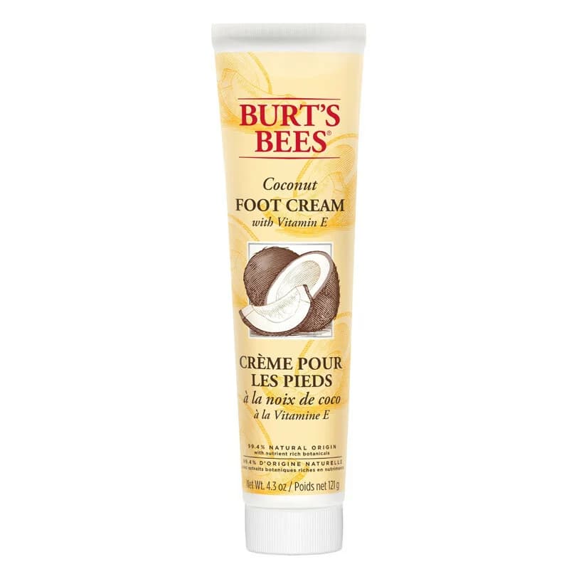 Kokos Fußcreme 120g von Burt's Bees - Feuchtigkeitsspendende Fußcreme