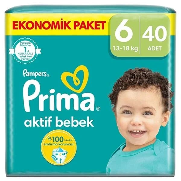 Prima Active Windeln 40er-Pack