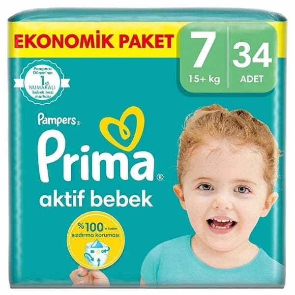 Prima Active Babywindeln 34 Stück