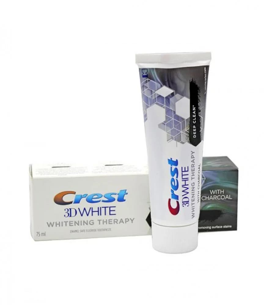 Crest 3D White Tiefenreinigung Zahnpasta mit Aktivkohle 75 ml