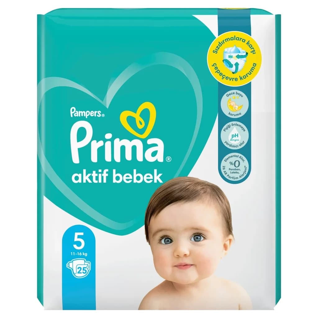 Pampers Active Windeln Größe 5 - 25 Stück