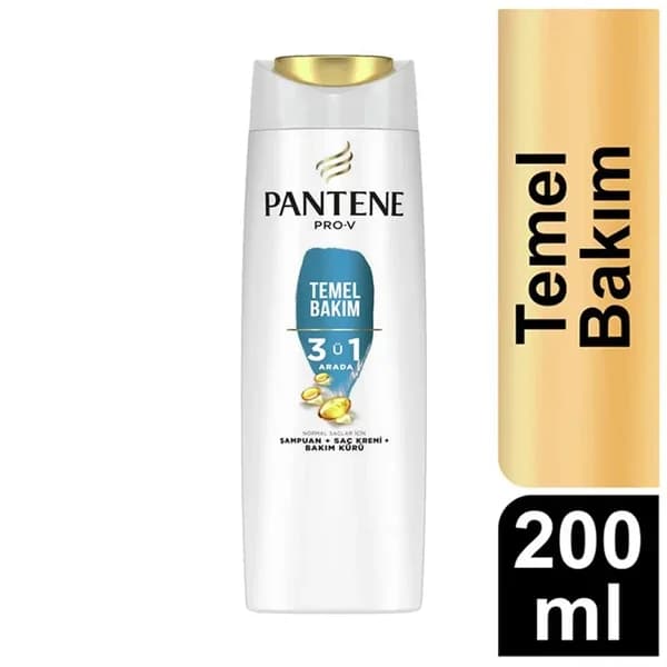 Pantene Pro-V 3-in-1 Men Shampoo für gesundes Haar 200ml