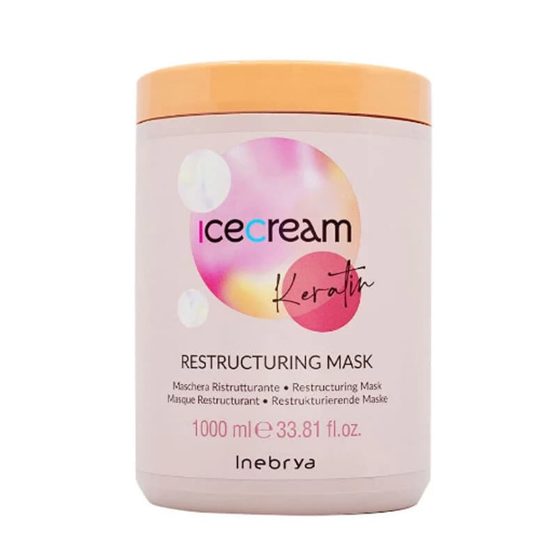 Inebrya Ice Cream Keratin Maske 1000ml