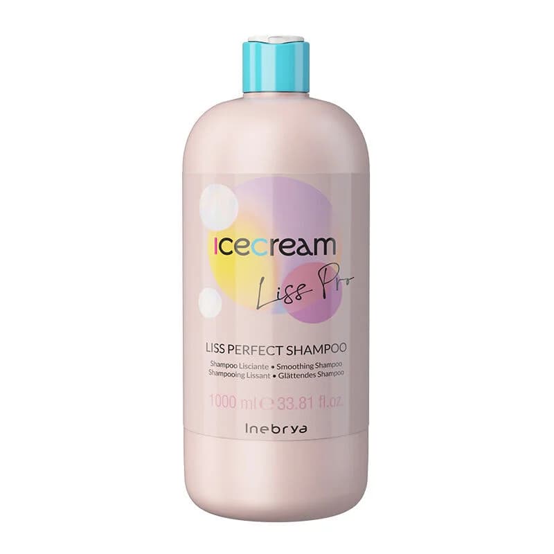 Inebrya Ice Cream Liss Pro Glättendes Shampoo 1000ml