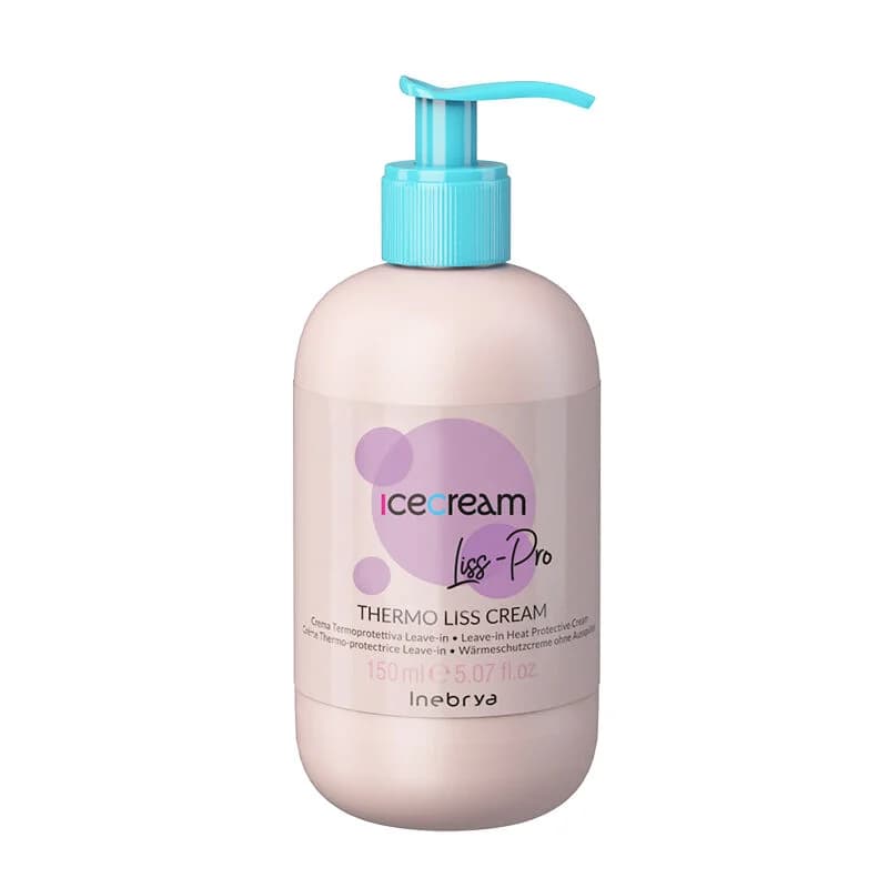 Inebrya Ice Cream Liss Thermo-Creme für glatte Frizz-Kontrolle