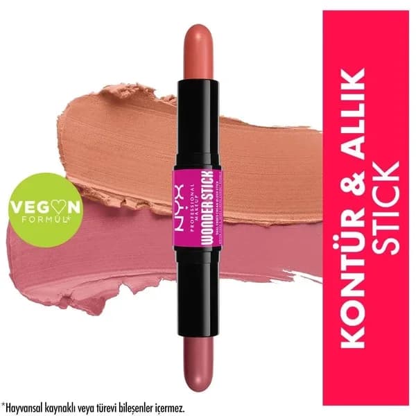 Nyx Wonder Stick Doppel-Ende Creme Rouge - Honig Orange & Rose