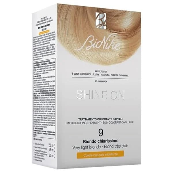 Bionike Shine On Haartönung Kit Sehr Hellblond Nr. 9