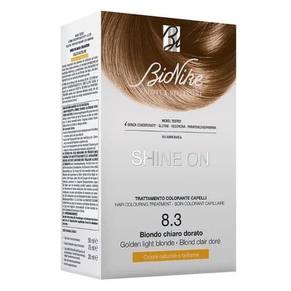 Bionike Shine On Haarfärbeset Goldblond Nr. 8.3