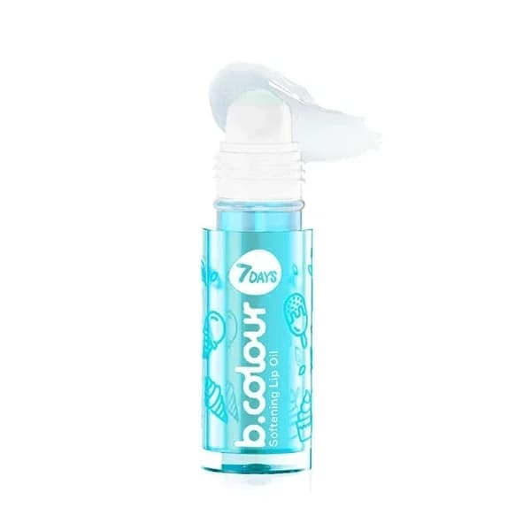 B.Colour 7Days Veganes Weichmachendes Lippenöl - Feuchtigkeitsspendender Gloss 4ml