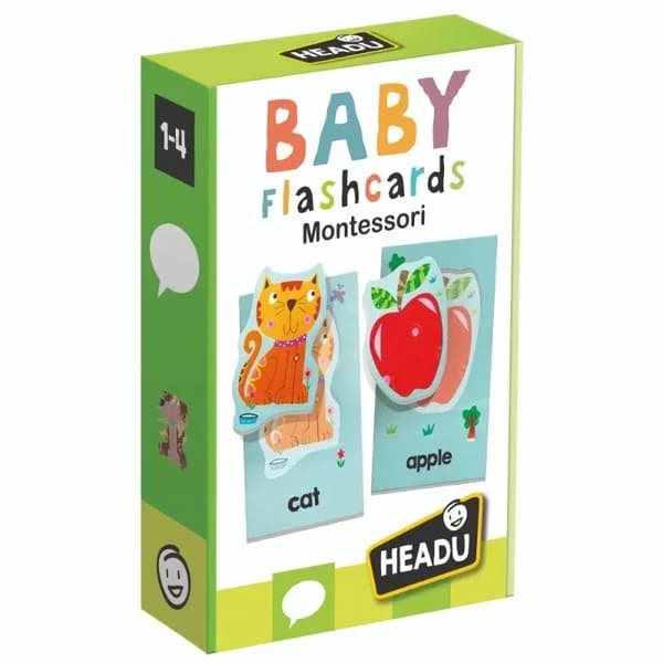 Headu Montessori Baby Lernkarten