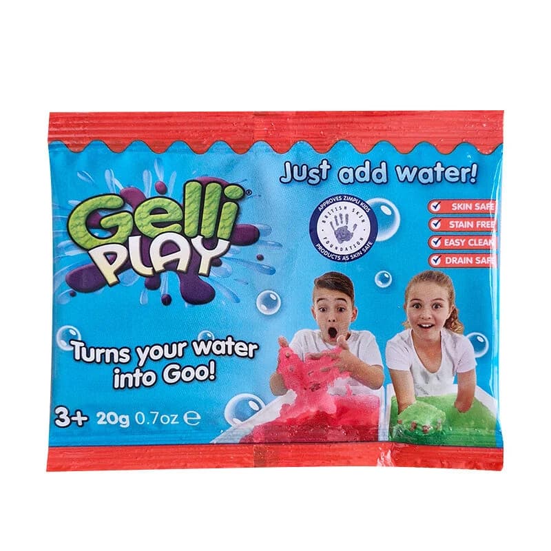 Zimpli Kids Gelli Play 20g – Spaß, sicheres, unordentliches Spielgel