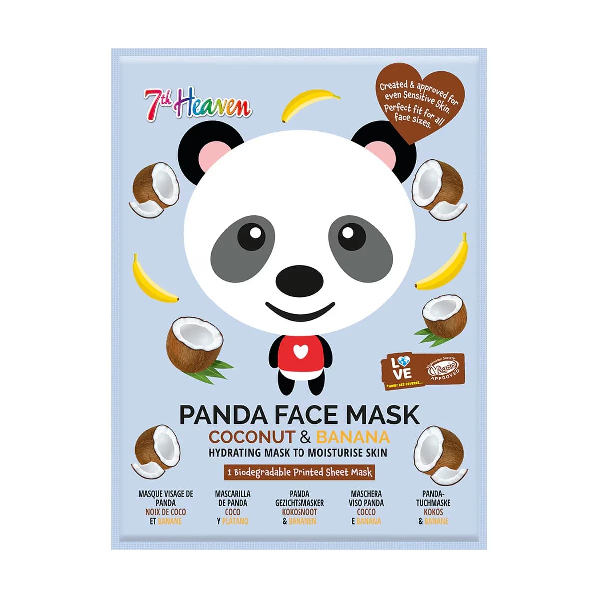 M.Jeunesse Panda Tiergesichtsmaske