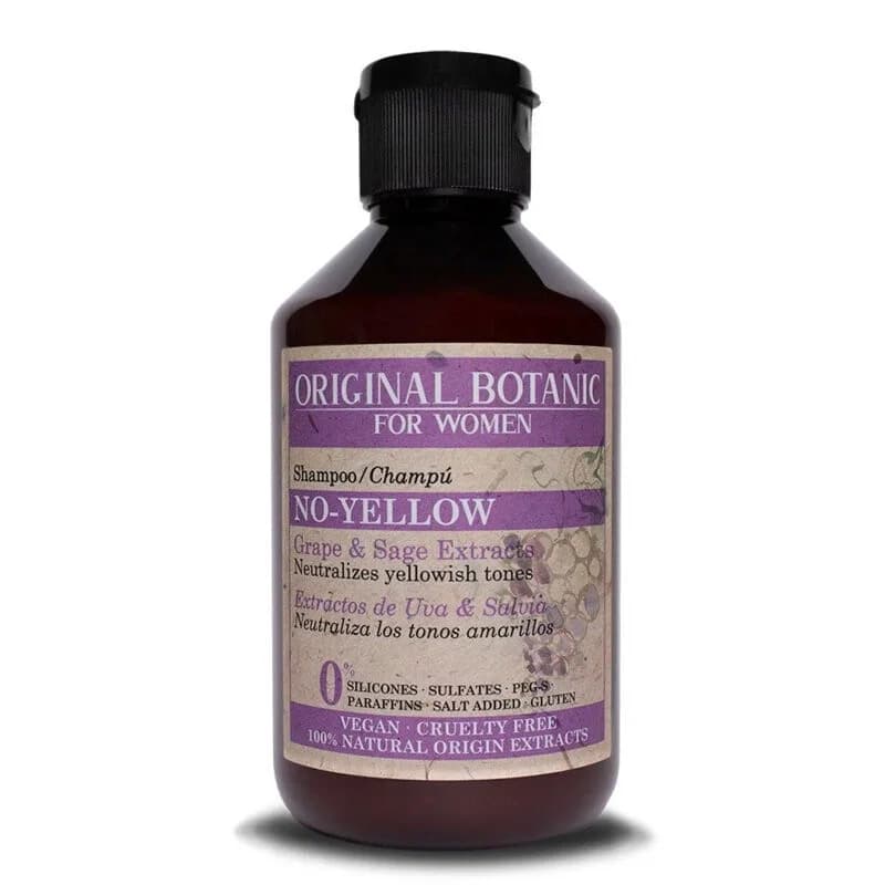 Original Botanic Vegan No Yellow Lila Shampoo für Blondes 250ml