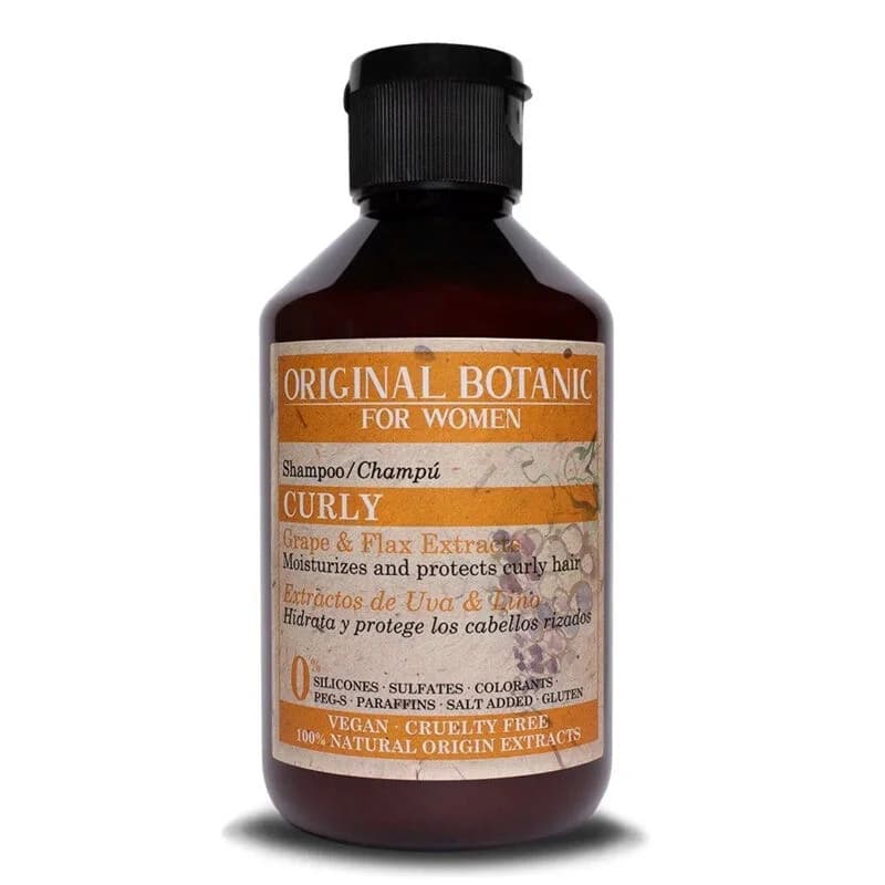 Original Botanic Veganes Shampoo für lockiges Haar - 250ml