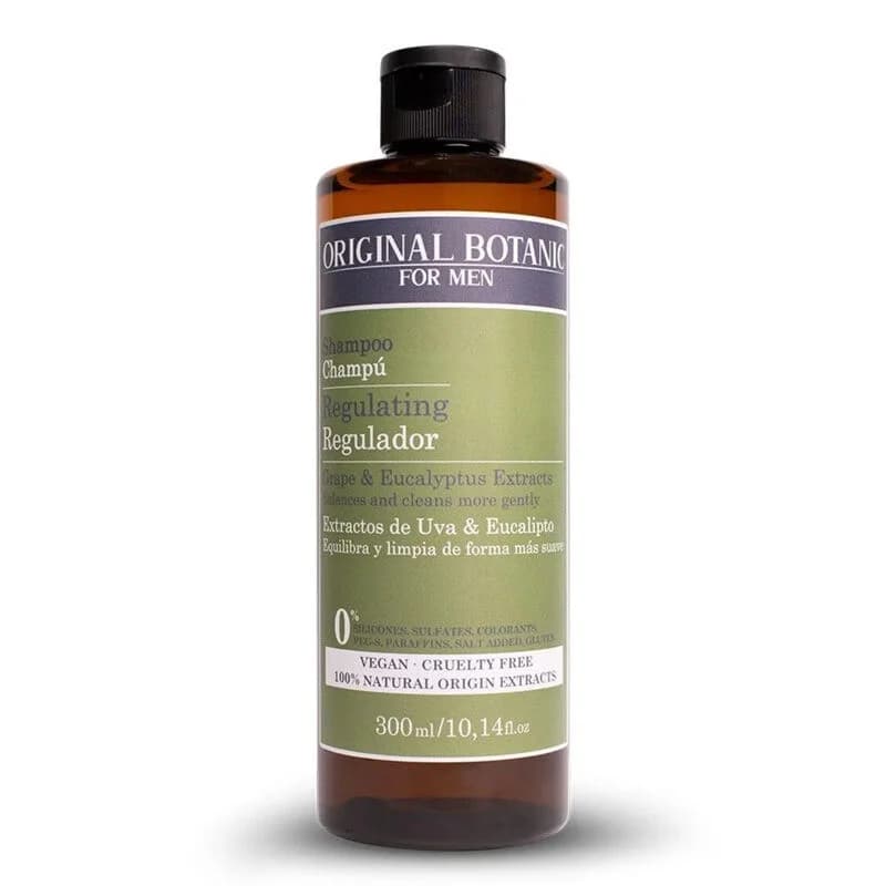 Original Botanic Veganes Tiefenreinigungsshampoo für Männer 300ml