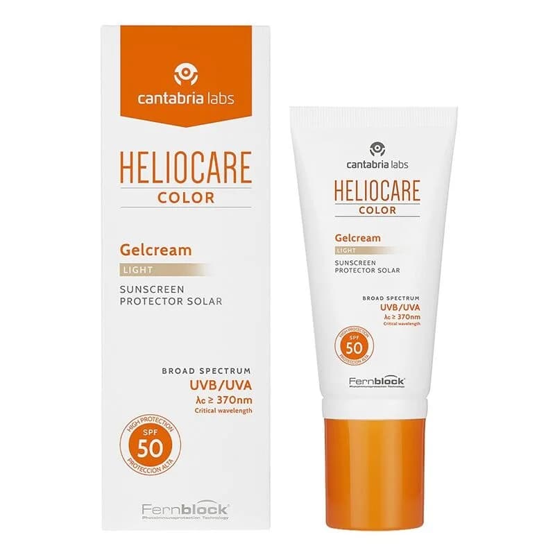 Heliocare Color Gelcream Light Wheat SPF 50 Tönende Sonnencreme 50ml