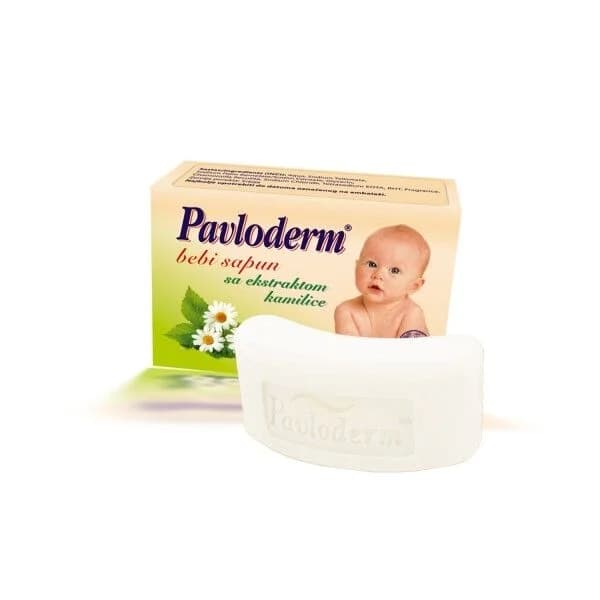 Pavloderm Sanfte Babyseife mit natürlichen Inhaltsstoffen - 80g