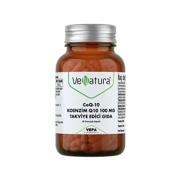 Venatura CoQ-10 100 mg Kapseln für Herz- und Energiesupport