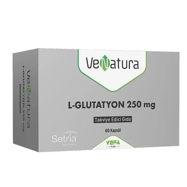 VeNatura L-Glutathione 250 mg - Antioxidative Unterstützung Kapseln
