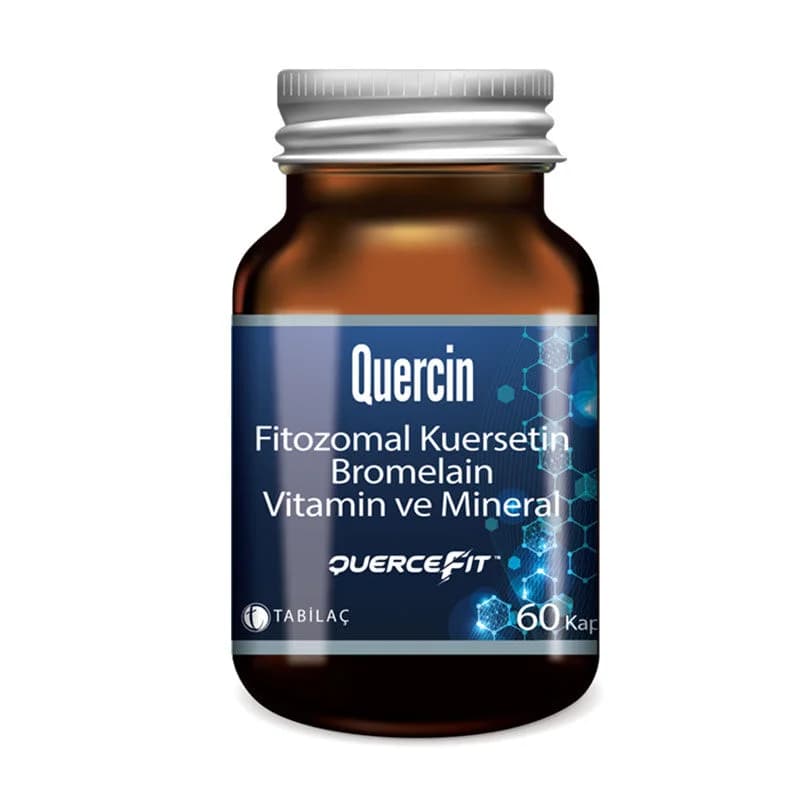 Quercetin &amp; Bromelain mit Vitaminen &amp; Mineralien - 60 Kapseln