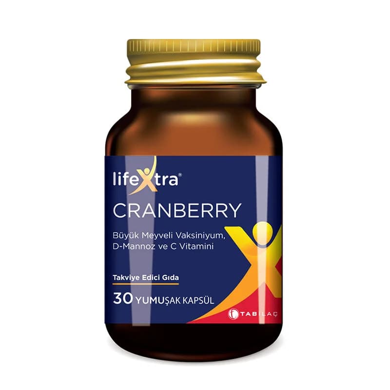 LifeXtra Cranberry Weichkapseln - 30 Stück