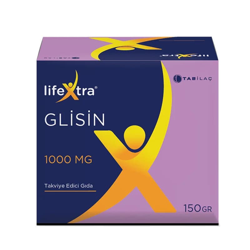 LifeXtra Glycin 1000 mg Supplement - 150 g für Wellness