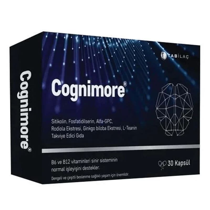 Cognimore Gehirnsteigernde Kapseln - 30 Stück