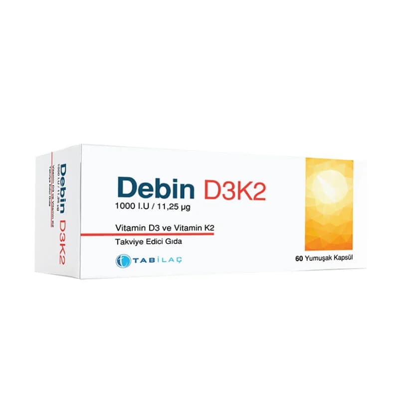 Debin D3K2 Weichkapseln - 60 Stück