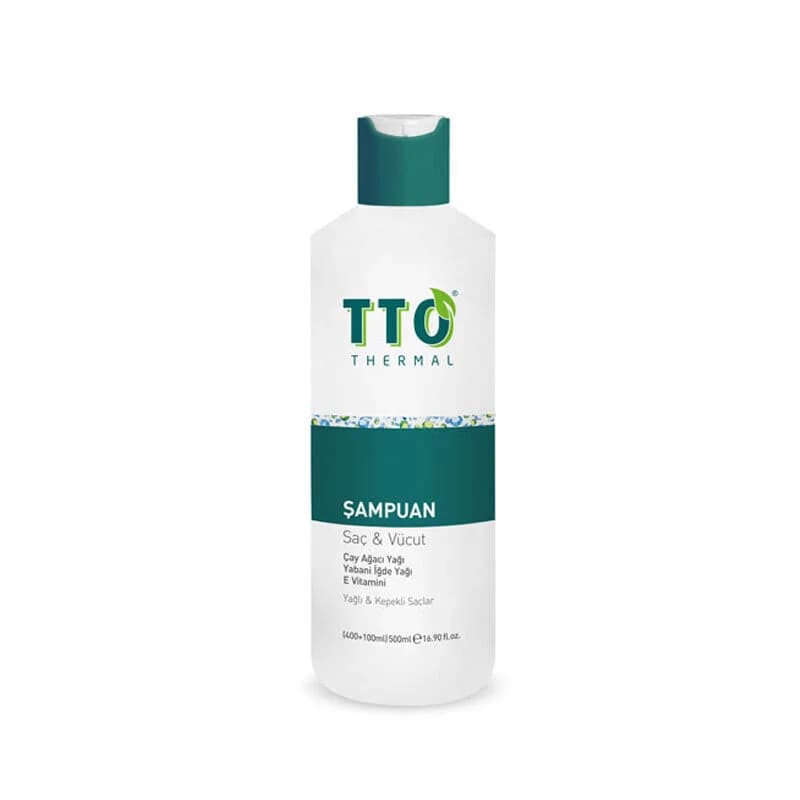 TTO 2-in-1 Teebaumöl Haar- und Körpershampoo 400ml