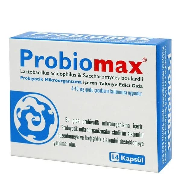 Imuneks Probiomax Probiotische Kapseln für die Darmgesundheit - 14 Stück