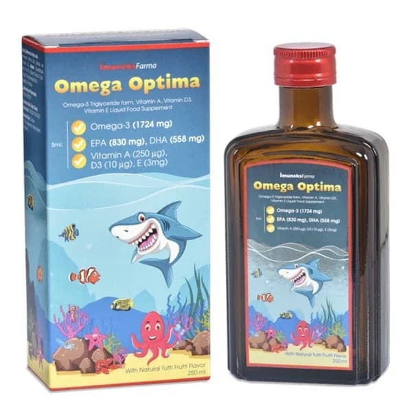 Imuneks Omega Optima 250ml - Unterstützung des Immunsystems & Omega-3 Vorteile