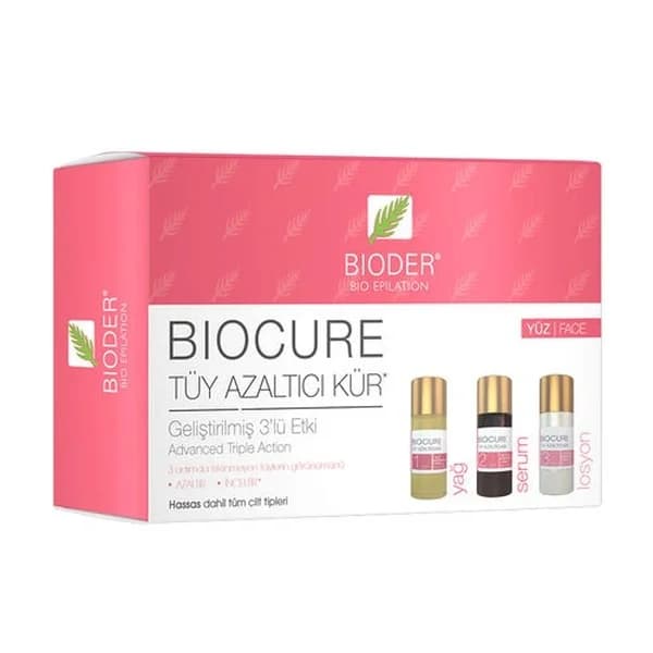 Bioder Biocure Haarreduktionskur 3 x 5 ml
