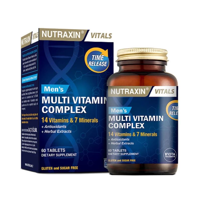 Nutraxin Männer Multivitamin-Komplex - 60 Tabletten