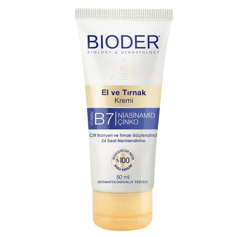 Bioder Hand- und Nagelcreme 50ml