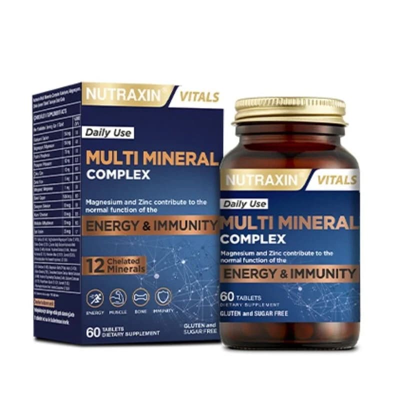 Nutraxin Multi Mineral Komplex - 60 Tabletten