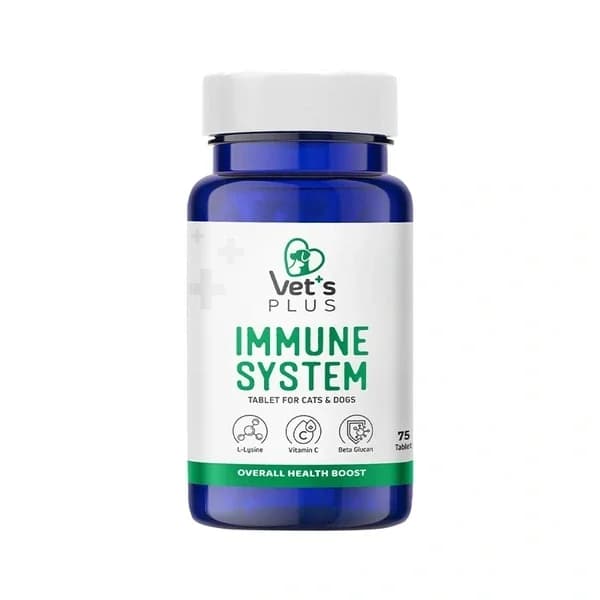 Immunsystem-Booster Tabletten für Katzen und Hunde - 75 Stück