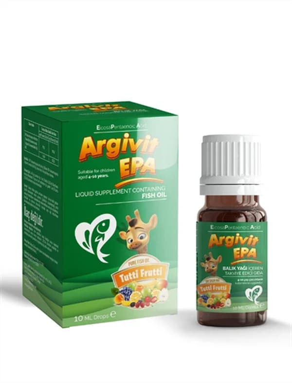 Argivit EPA Fischöl 10ml - Triglycerid-Form für Herzgesundheit