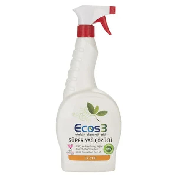 Ecos3 Eco Super Öl- und Fettentferner Spray 750ml