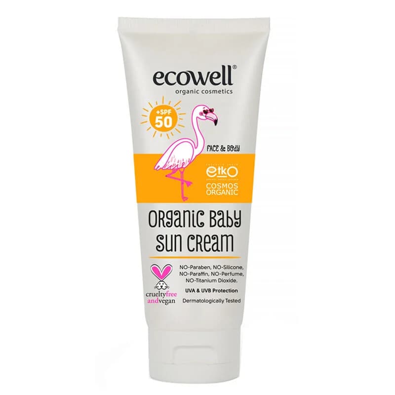 Ecowell Bio Baby Sonnencreme SPF 50 - Sanft 110g
