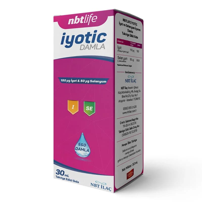NBT Life Iotic Drops 30ml - Unterstützung der Darmgesundheit & Verdauung